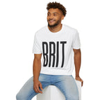 BRIT Patriotic T-Shirt — Full-Front BRIT Design - Our Colours