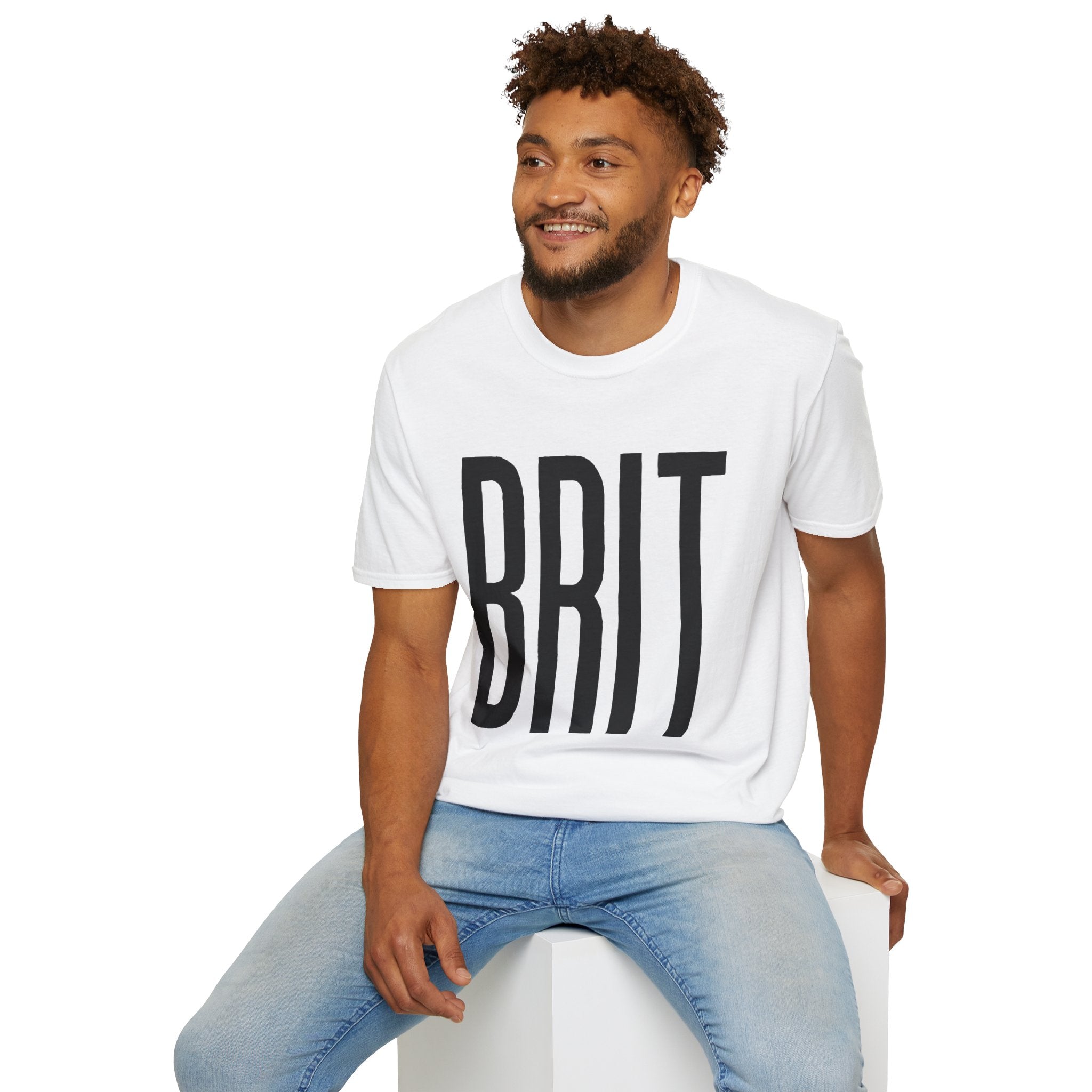 BRIT Patriotic T-Shirt — Full-Front BRIT Design - Our Colours
