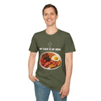 My Face Is Up Here Full English Breakfast T-Shirt