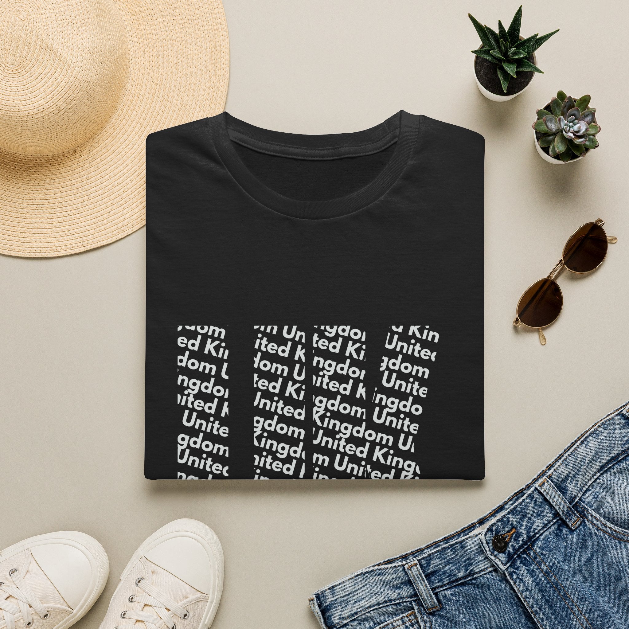 United Kingdom Text Graphic T-Shirt