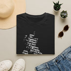 United Kingdom Typography T-Shirt — Minimal British Map Text Design