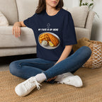 Fish & Chips "My face is up here" British Humour T-Shirt - Our Colours