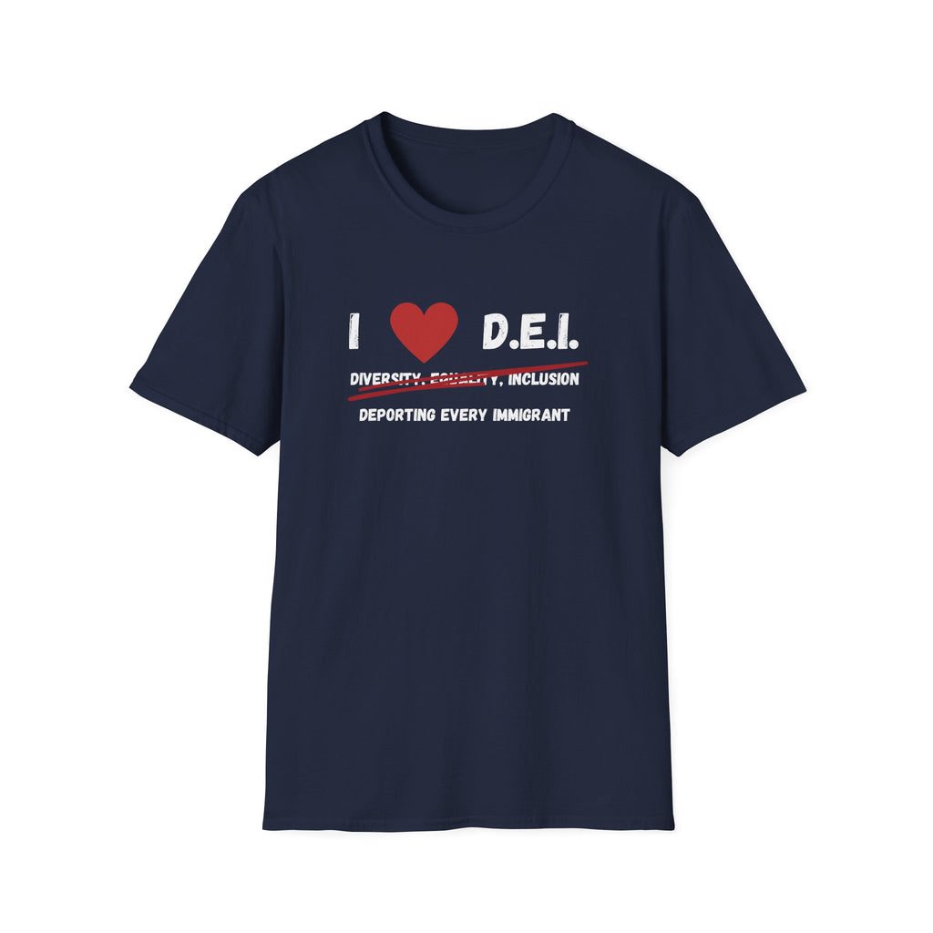 “I Love DEI” — Controversial Political T-Shirt