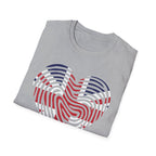 Union Jack Heart Fingerprint T-Shirt — British Patriot Tee
