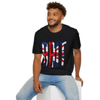 Brit Flag T-Shirt — Bold 'BRIT' Union Jack Graphic Tee