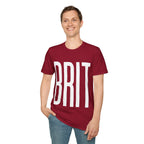 BRIT Patriotic T-Shirt — Full-Front BRIT Design
