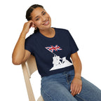 Raising Our Colours T-Shirt (no slogan) — British Flag Patriotic Tee - Our Colours