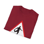 Men at Work Roadside Sign T-Shirt — British Humour T-Shirt