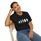 T-Shirt — Evolution to British Bloke Silhouette