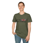 Put the Brit Back in Britain T-Shirt — Patriotic British Flag Slogan Tee