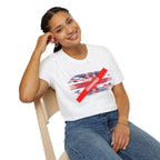 Censored Union Jack T-Shirt — British Political Flag Tee