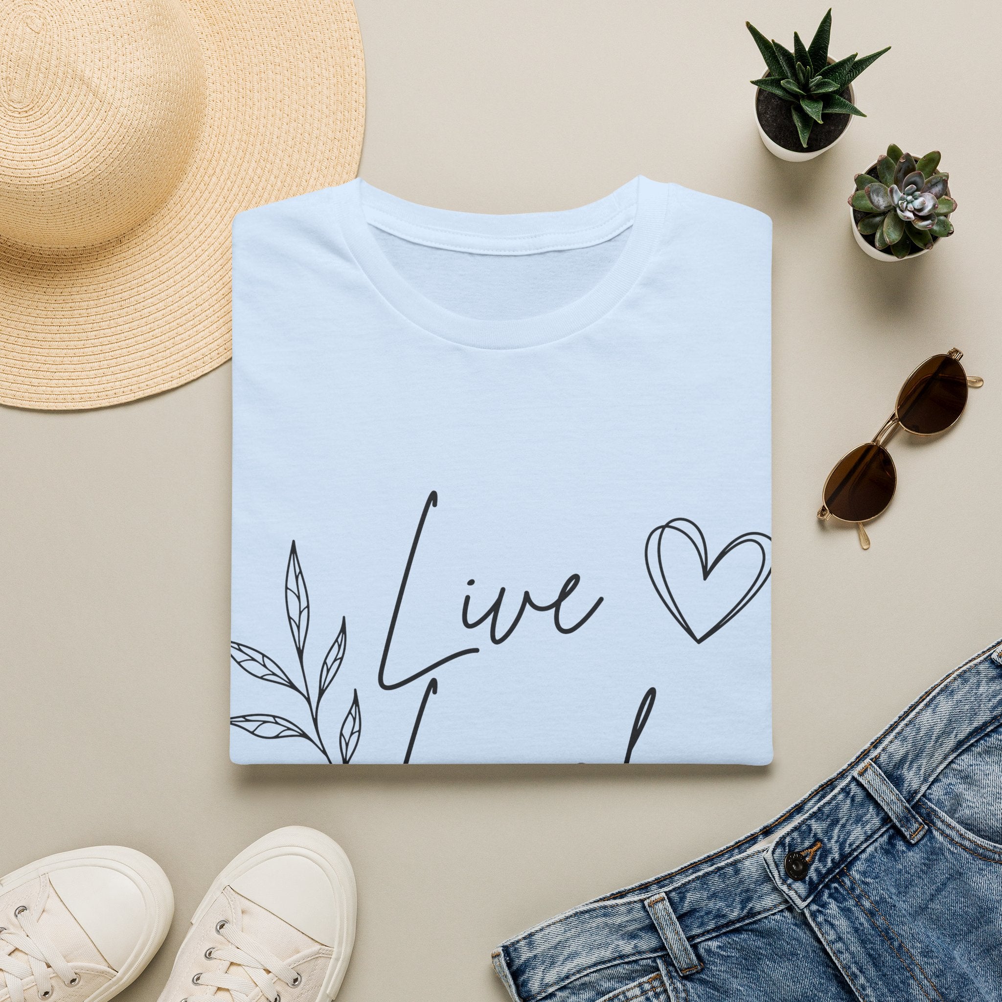 Live, Laugh, Deport T-Shirt — Funny British Political Tee (Women’s Style)