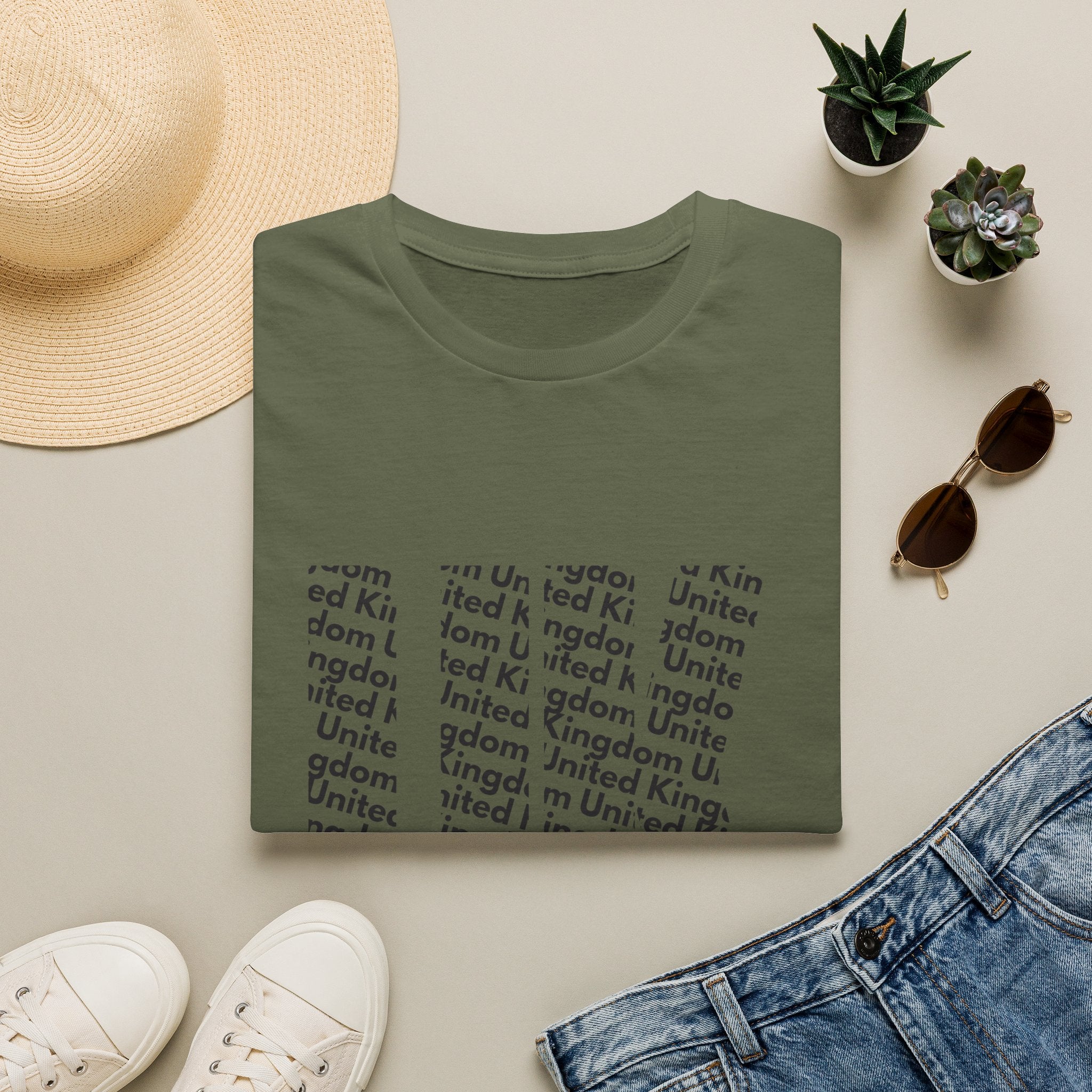 United Kingdom Text Graphic T-Shirt