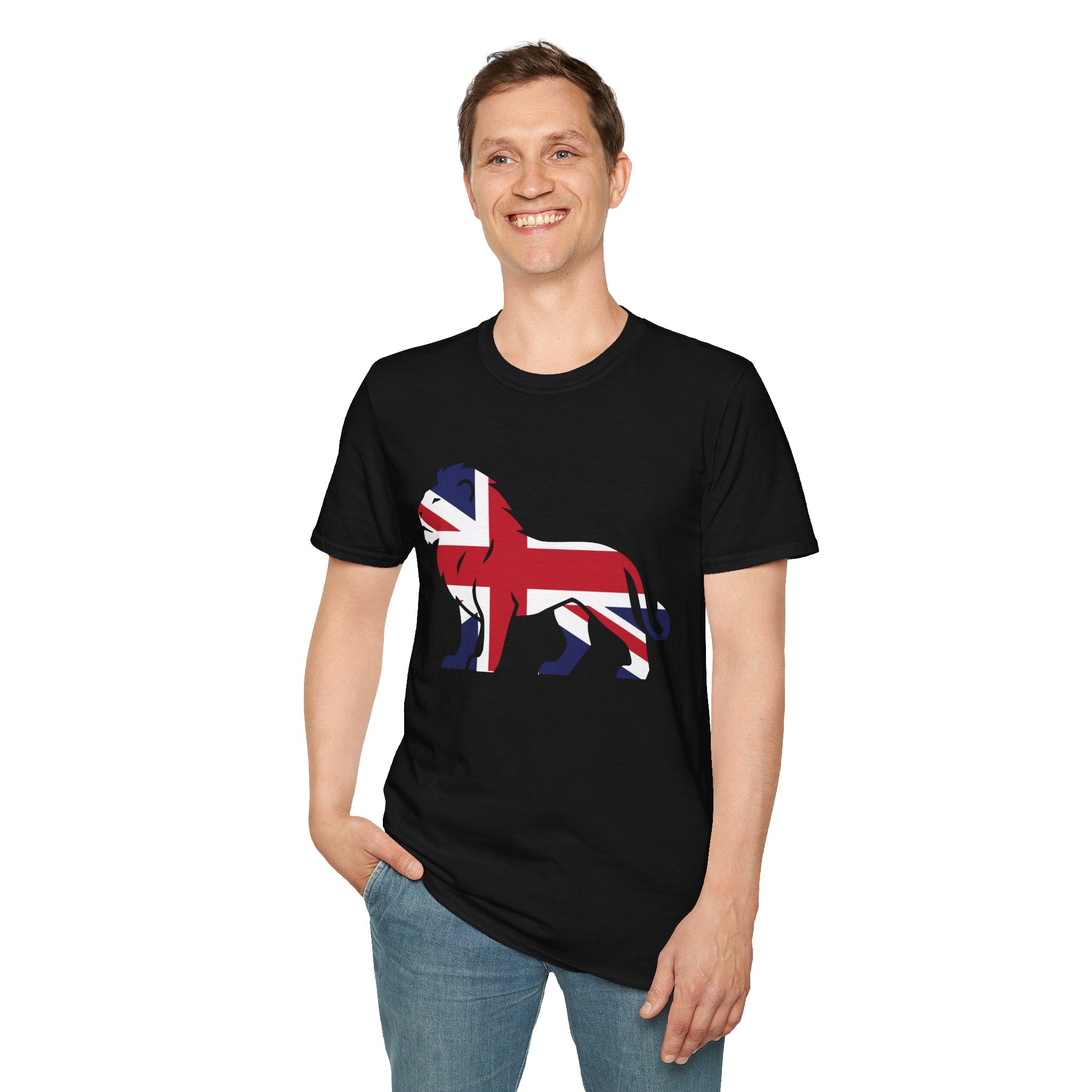 Union Jack Lion British Pride T-Shirt