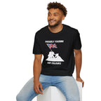 Proudly Raising Our Colours T-Shirt (smaller design) — British Flag Patriotic Tee - Our Colours