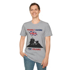 Proudly Raising Our Colours T-Shirt (original) — British Flag Patriotic Tee