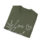 Live, Laugh, Deport T-Shirt — Funny British Political Tee (Women’s Style)