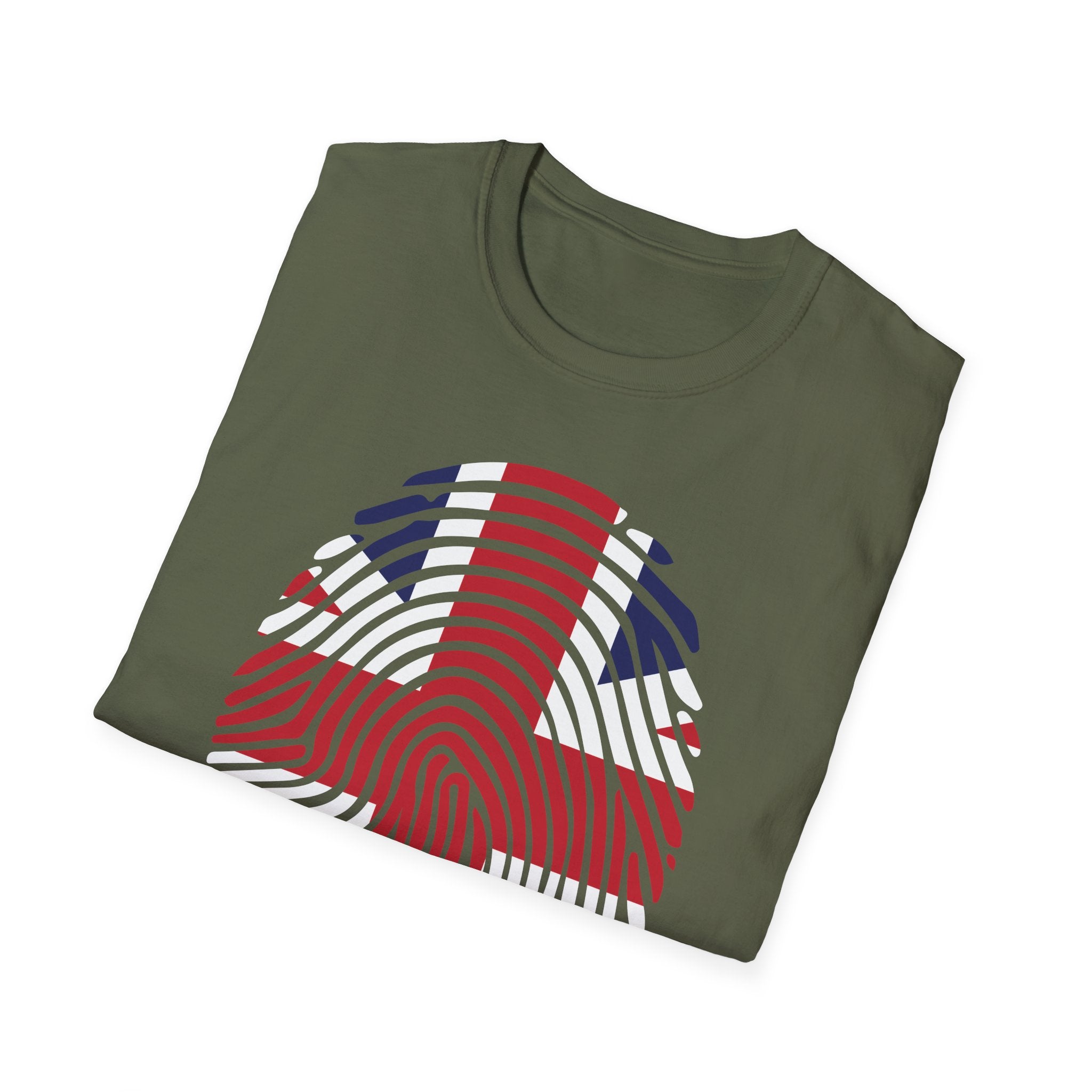 Union Jack Fingerprint British T-Shirt — Patriotic UK Pride Tee