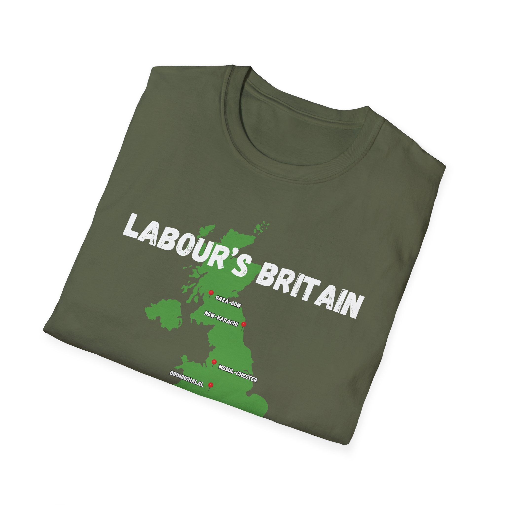 Political T-Shirt — "Labour's Britain in 2029" UK Map Parody