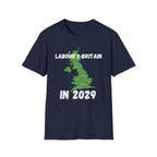 Political T-Shirt — "Labour's Britain in 2029" UK Map Parody