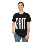 BRIT Patriotic T-Shirt — Full-Front BRIT Design - Our Colours