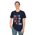 T-Shirt — 'No Pain No Britain' British Flag Bulldog Graphic