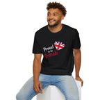 Proud to be British T-Shirt — Union Jack Heart Patriotic Tee