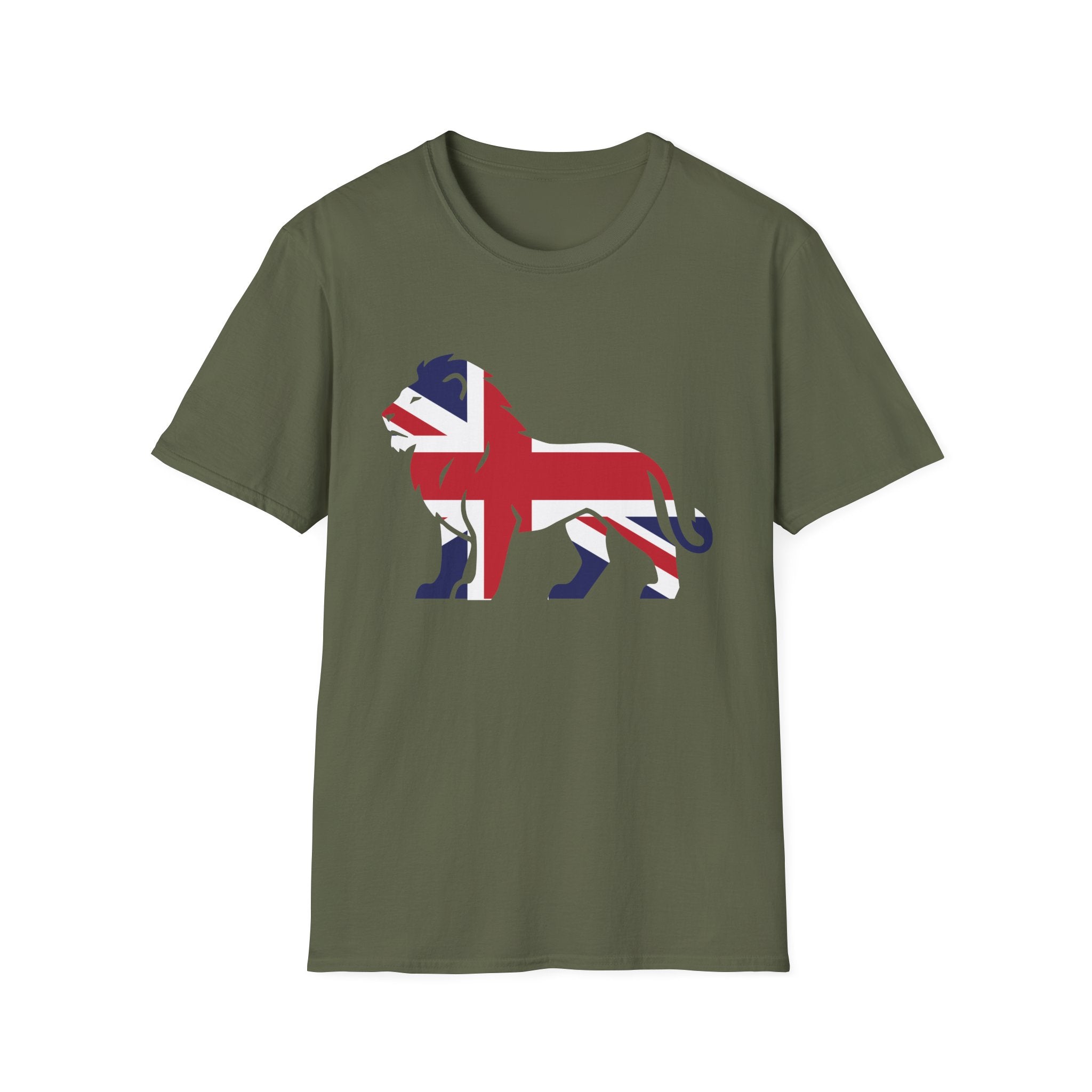 Union Jack Lion British Pride T-Shirt