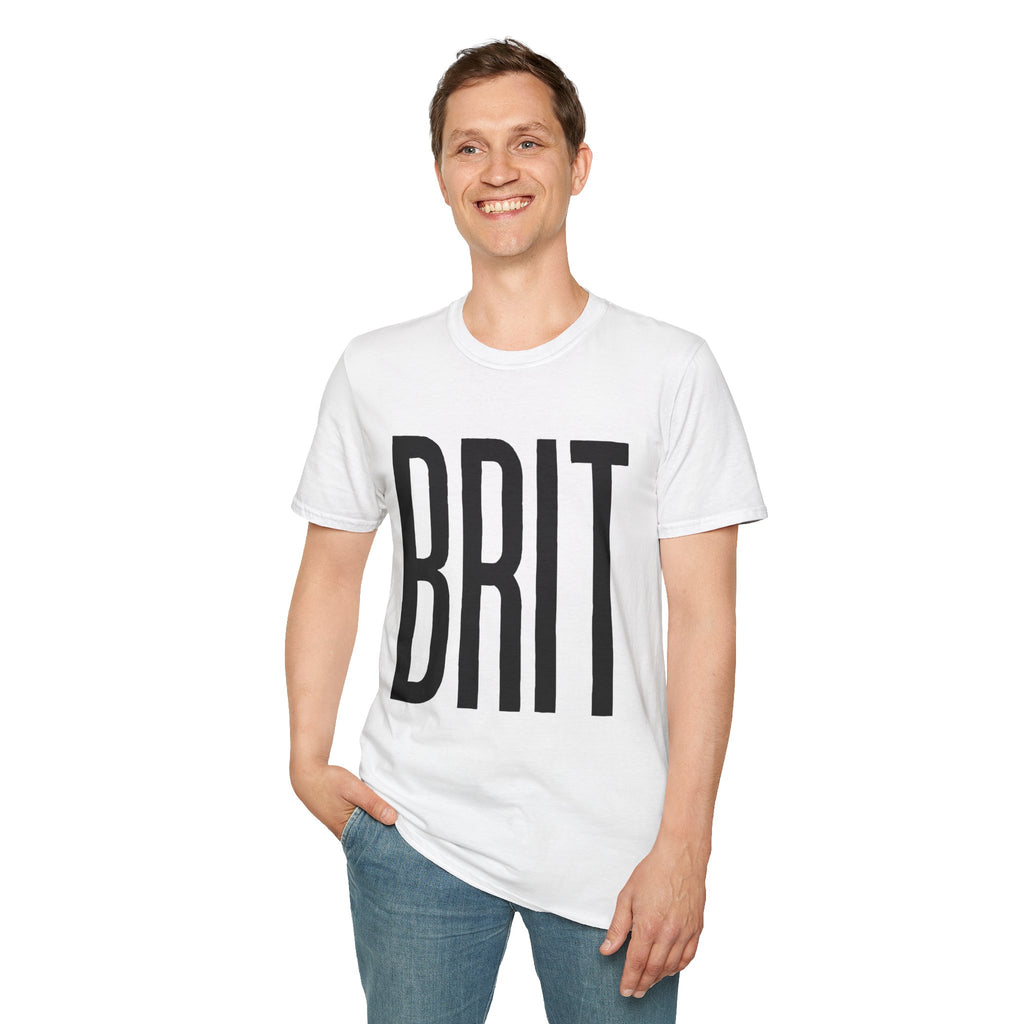 BRIT Patriotic T-Shirt — Full-Front BRIT Design - Our Colours