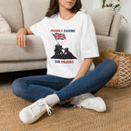 Proudly Raising Our Colours T-Shirt (smaller design) — British Flag Patriotic Tee - Our Colours