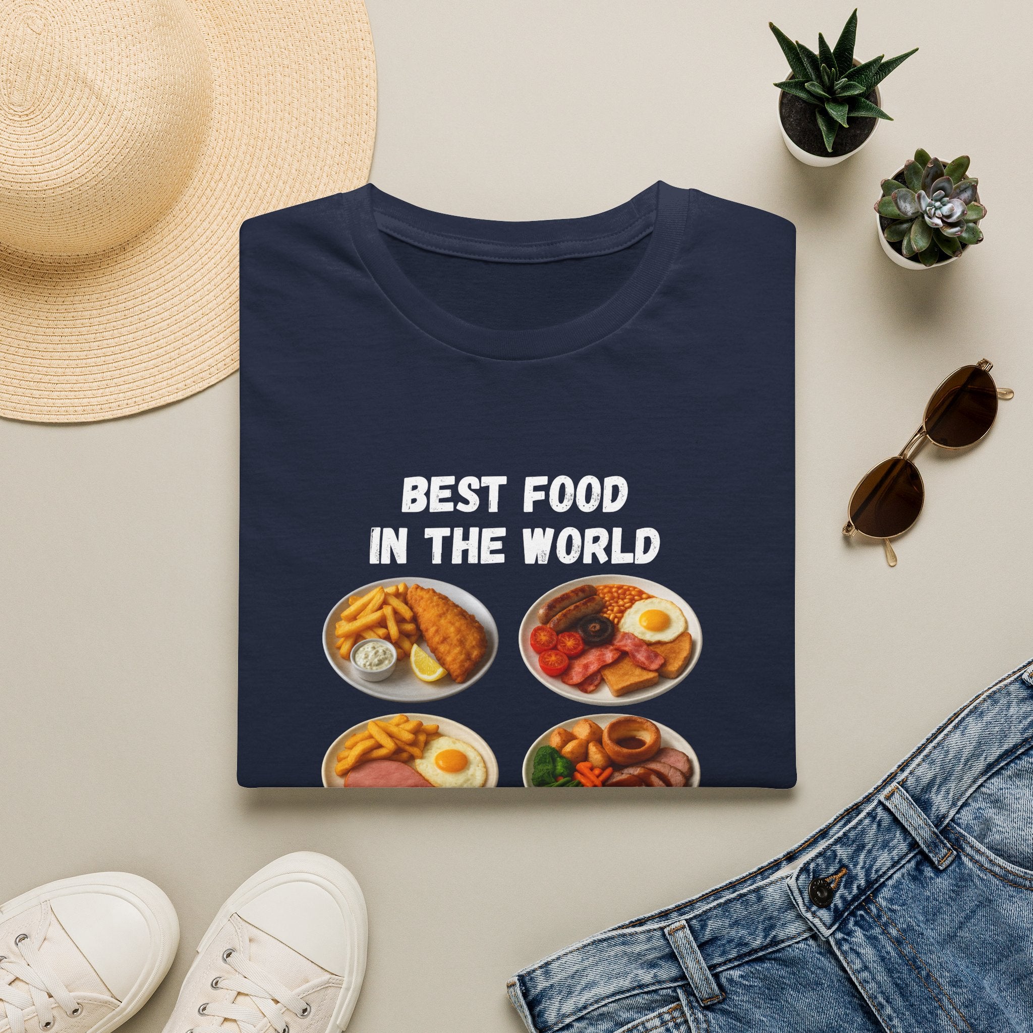 "Best food in the world" — British Humour T-Shirt - Our Colours