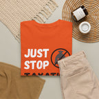 Just Stop Taxation Tee — Anti-Tax Protest Political T-Shirt