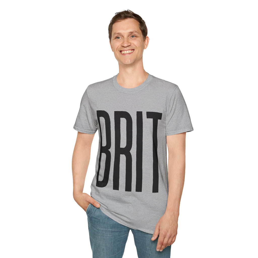 BRIT Patriotic T-Shirt — Full-Front BRIT Design