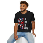 T-Shirt — 'No Pain No Britain' British Flag Bulldog Graphic