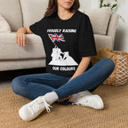 Proudly Raising Our Colours T-Shirt (original) — British Flag Patriotic Tee