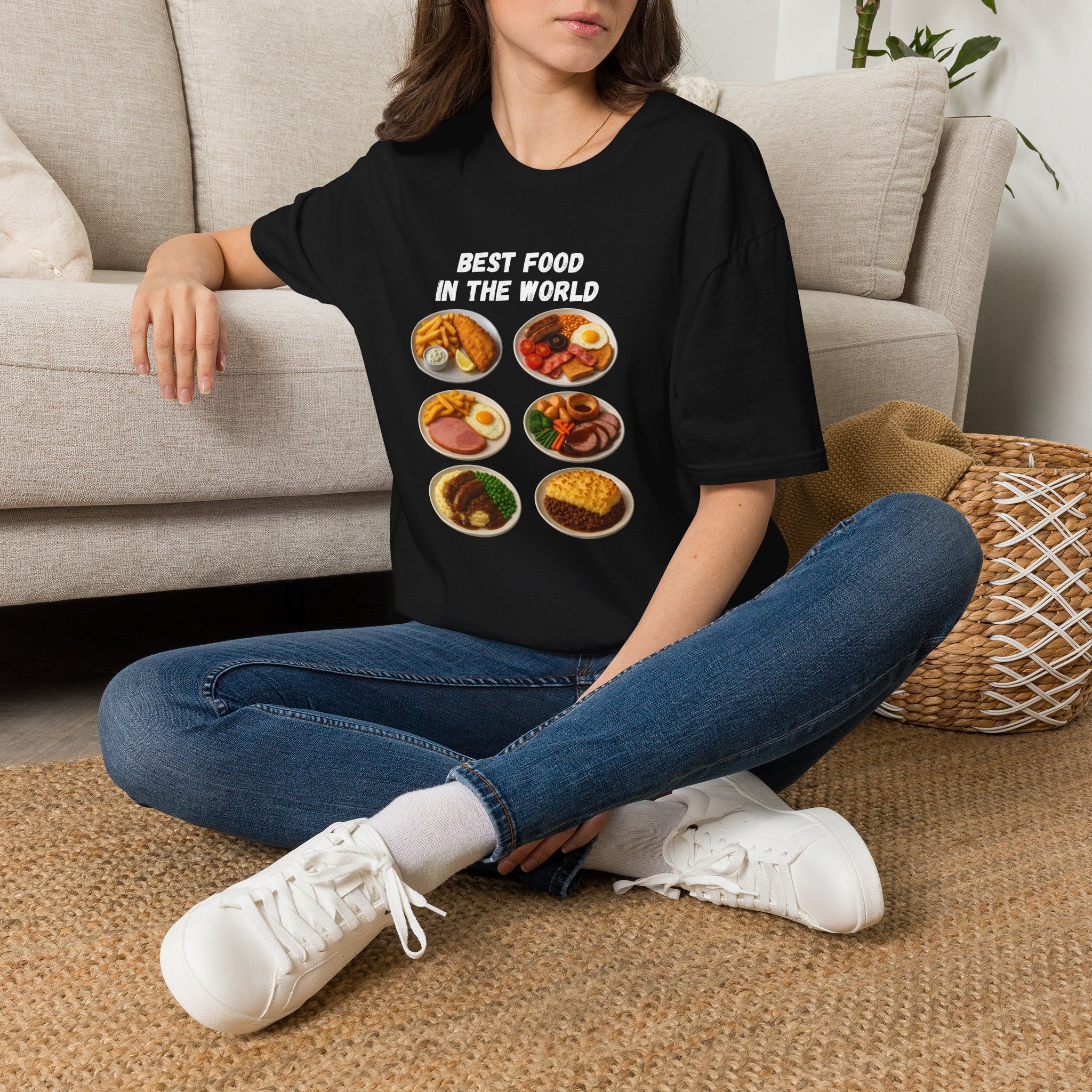 "Best food in the world" — British Humour T-Shirt - Our Colours