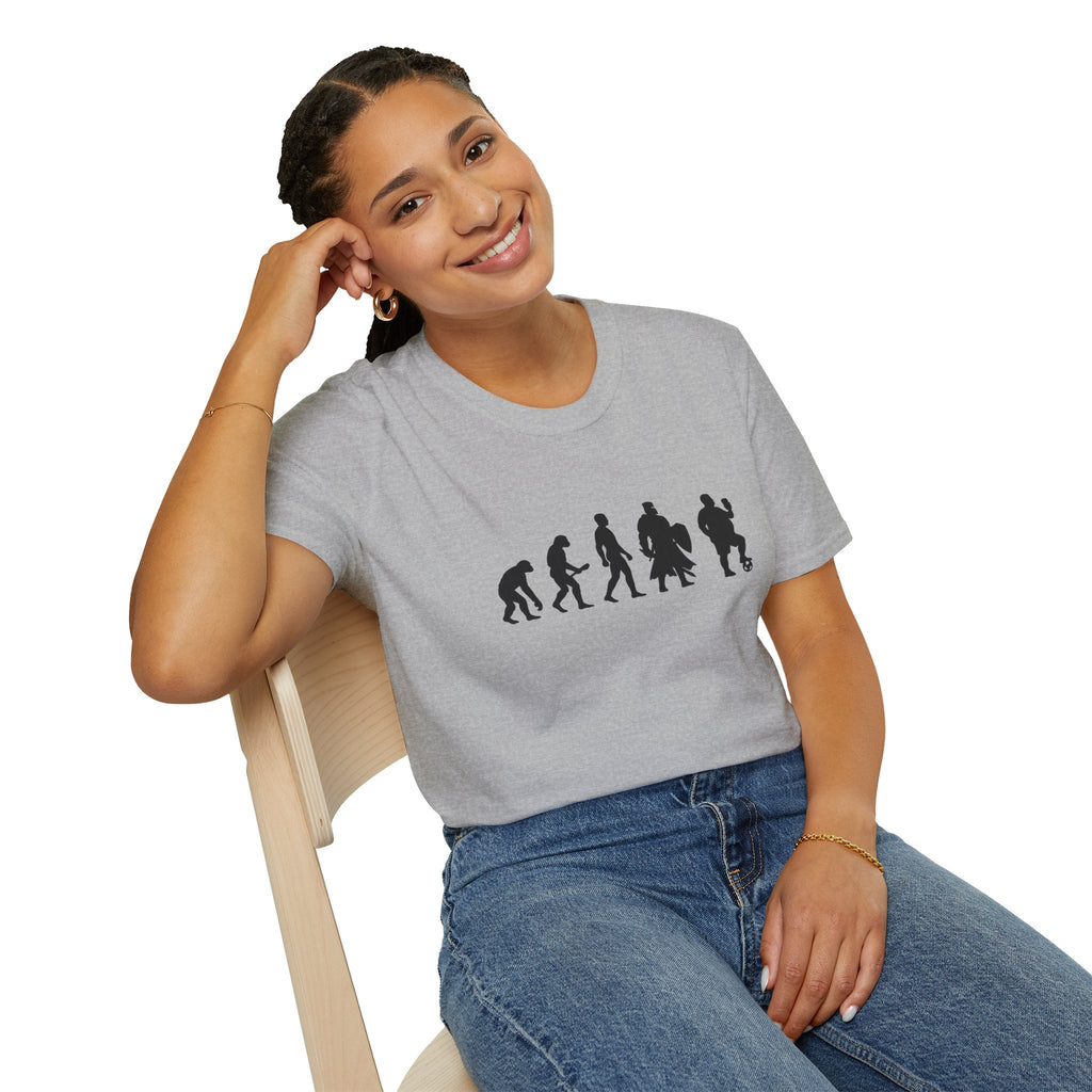 T-Shirt — Evolution to British Bloke Silhouette