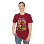 "Best food in the world" — British Humour T-Shirt