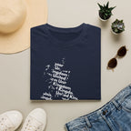 United Kingdom Typography T-Shirt — Minimal British Map Text Design