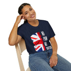 T-Shirt — "No Pain No Britain" Union Jack Graphic