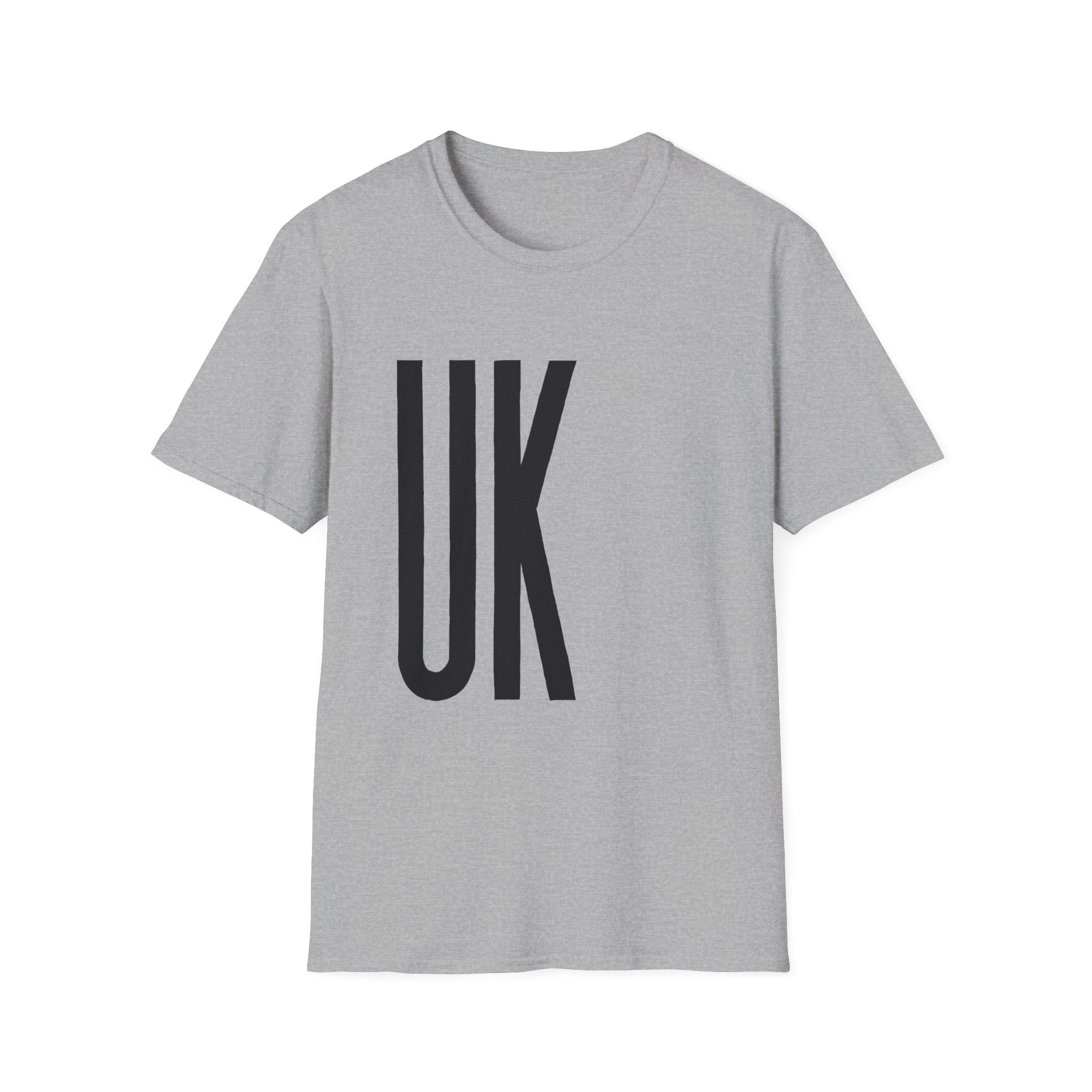 UK Bold Text T-Shirt — British Patriotic Tee