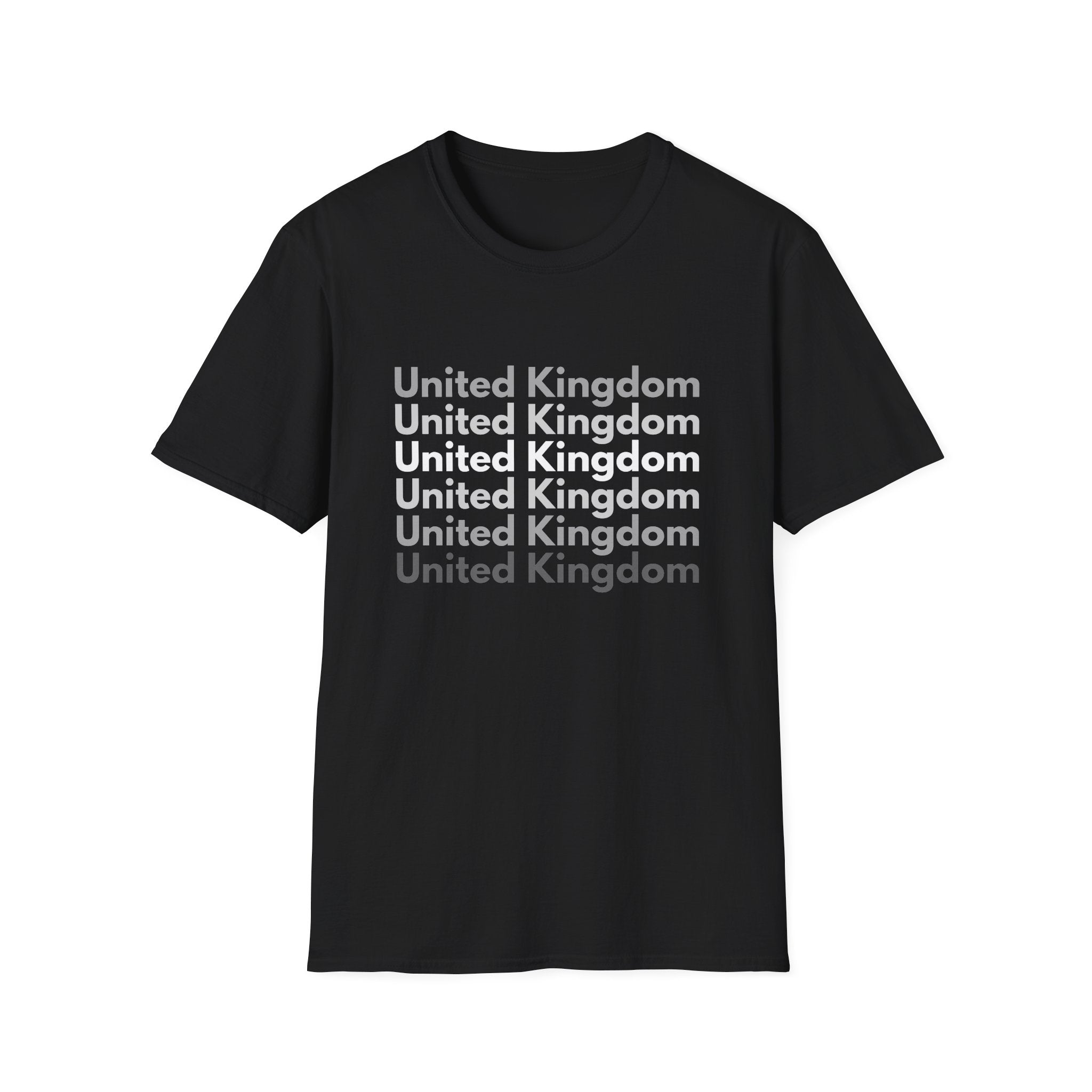 United Kingdom Repeat Text T-Shirt