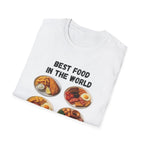 "Best food in the world" — British Humour T-Shirt