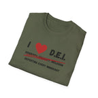 “I Love DEI” — Controversial Political T-Shirt