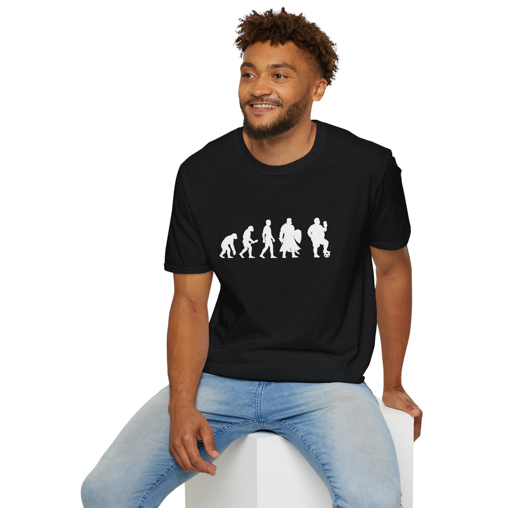 T-Shirt — Evolution to British Bloke Silhouette