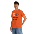 Just Stop Two-Tier Britain T-Shirt — Political Protest Tee