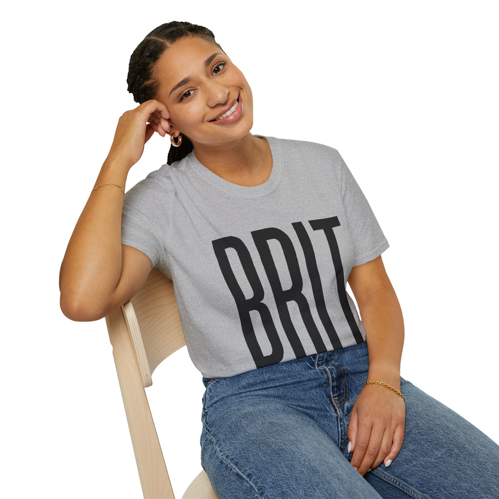 BRIT Patriotic T-Shirt — Full-Front BRIT Design - Our Colours