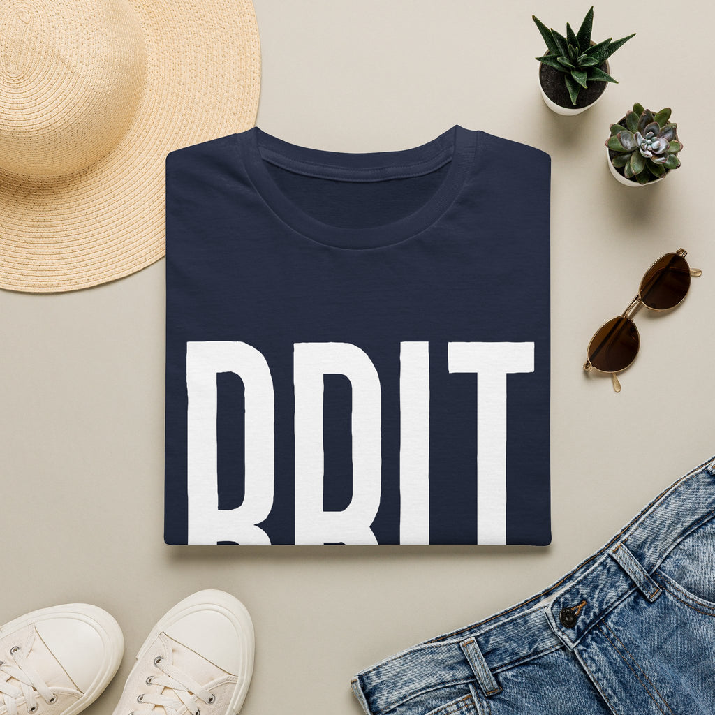 BRIT Patriotic T-Shirt — Full-Front BRIT Design - Our Colours