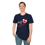 Proud to be English T-Shirt — Heart Flag England Tee