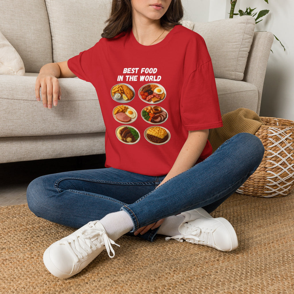 "Best food in the world" — British Humour T-Shirt - Our Colours